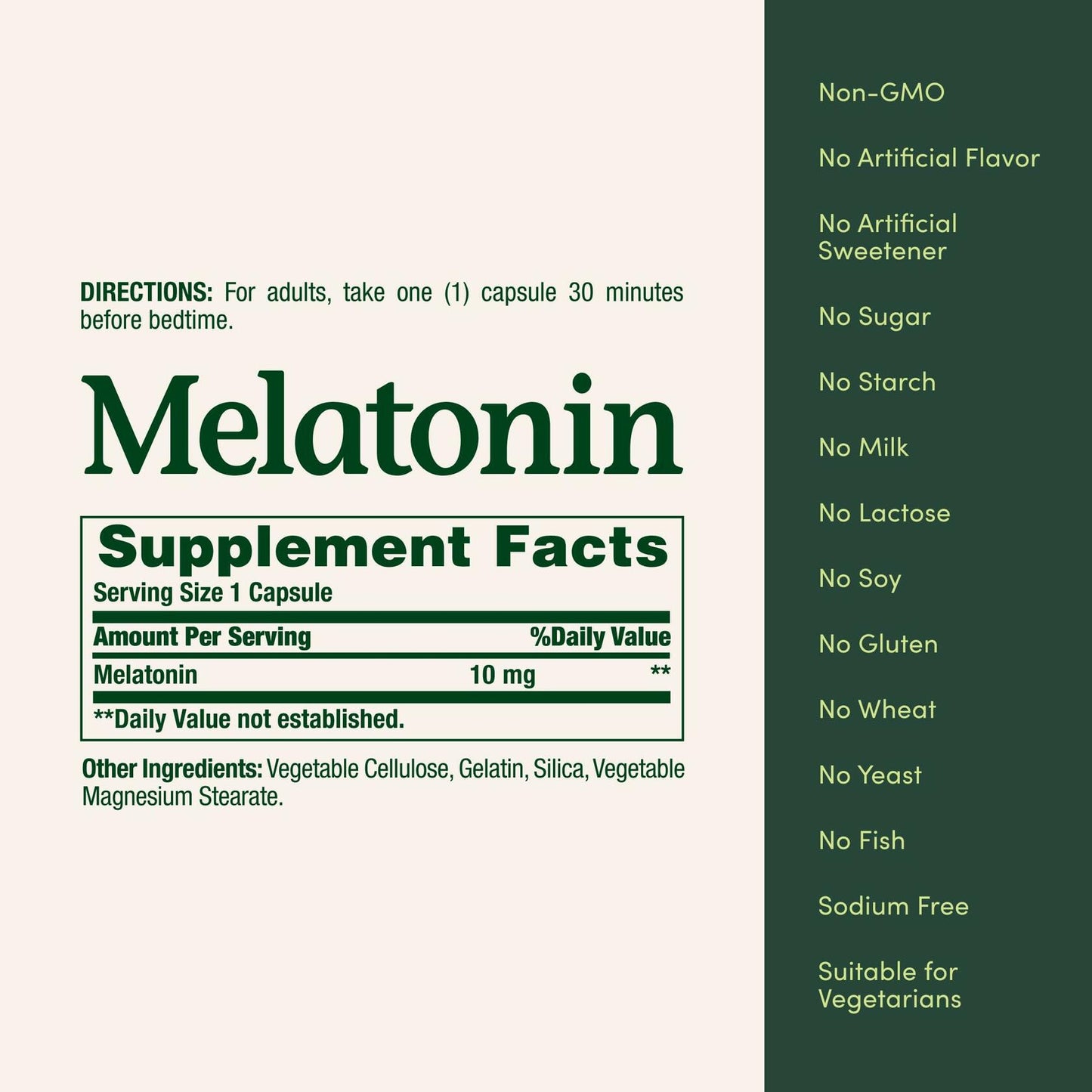 Nature's Bounty Melatonin, Promotes Relaxation and Sleep Health, 10mg, Capsules,