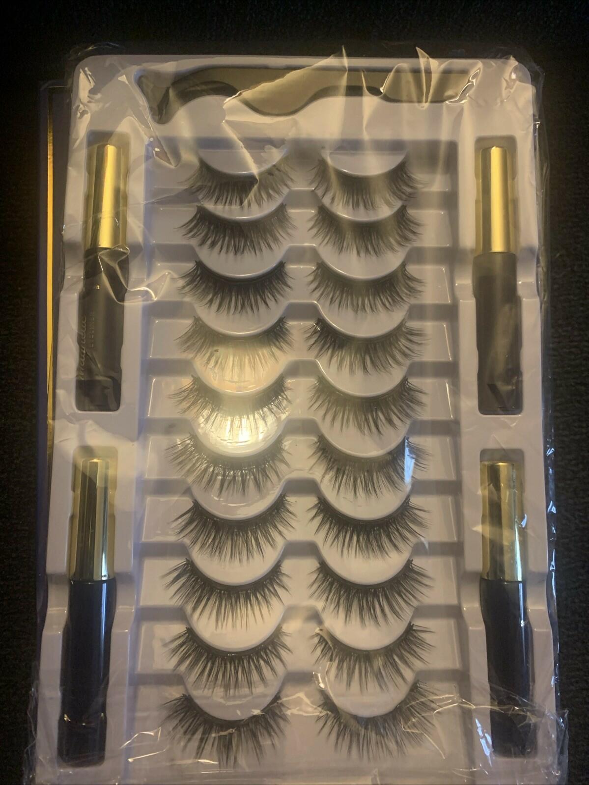 Black Lash Adhesive Glue Latex-Free, Waterproof, Strong Hold