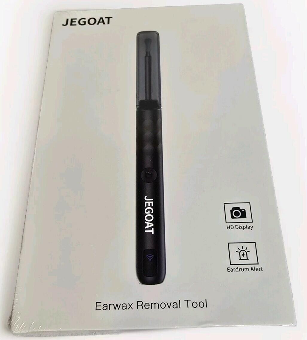 JEGOAT Ear Wax Removal Tool with 1296P HD Camera and 6 LED Li...