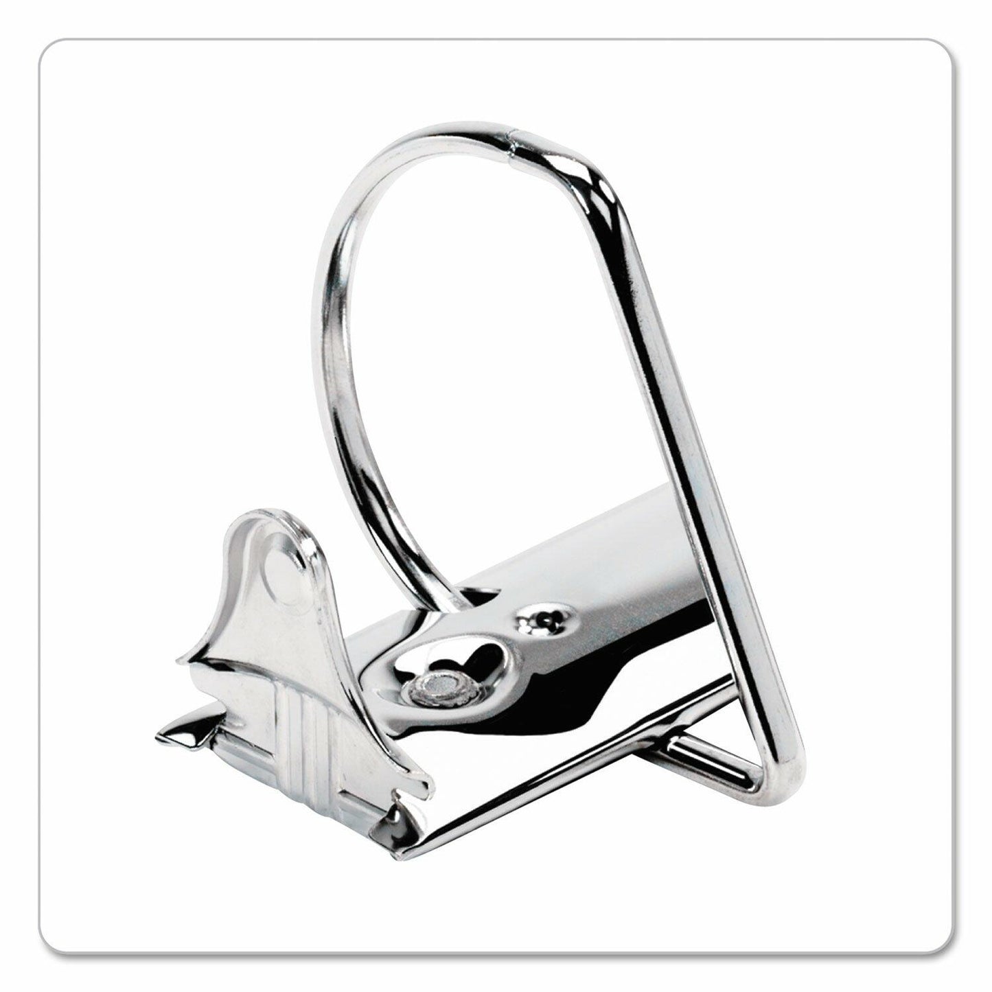 Cardinal Performer 3-Ring Binder, 4", Non-Locking Slant-D Rings, 835-Sheet Capacity, ClearVue Presentation Binder, Nonstick, PVC-Free, Black (17811CB)