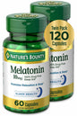 Nature's Bounty Melatonin, Promotes Relaxation and Sleep Health, 10mg, Capsules,
