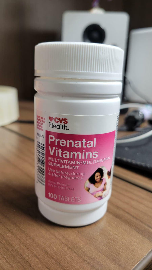 CVS Health Prenatal Vitamin Tablets, 100 ct