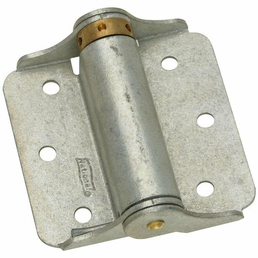 National Hardware N115-105 V125 Adjustable Spring Hinges in Galvanized, 2 pack